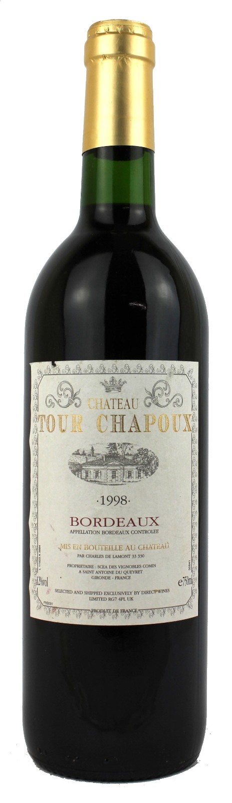Chateau Tour Chapoux, Red Wine , 1998 | Vintage Wine and Port